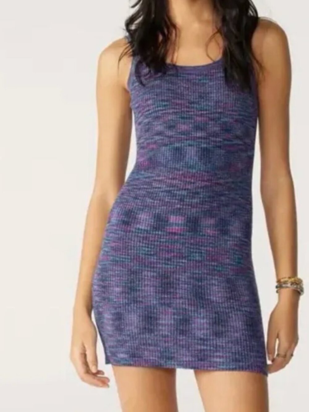 bash knit dress ba&sh | Dresses | Maxine Mini Tube Sleeveless Festival Party In Blue Shimmer SID-STD14972PF
